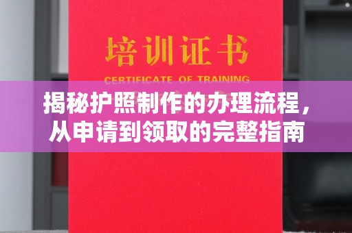 万州揭秘护照制作的办理流程，从申请到领取的完整指南